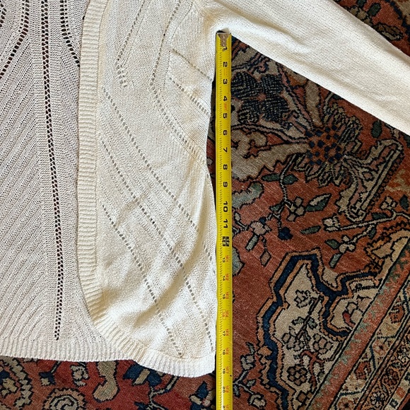 Women’s cream open cardigan - Picture 6 of 6